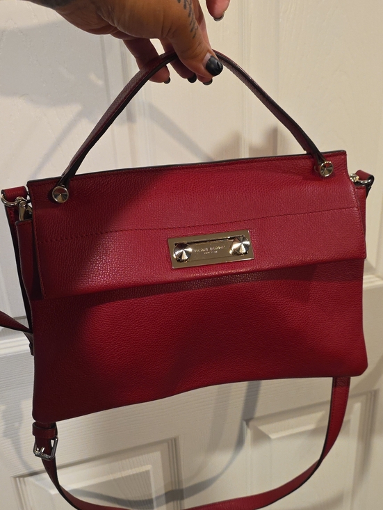 henri bendel Handbags - Henri Bendel Modern Icon Satchel in red (often listed as "Sundried Tomato")